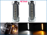 Motorcycle Highway Crash Bar Turn Signal Driving Light for Harley Victory