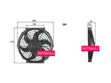 10" Radiator Fan x 2