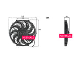 Radiator Fan 12" x 2