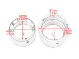 Front & Rear Axle Nut Covers Caps Fits Harley Sportster XL883 XL1200 Dyna V-Rod