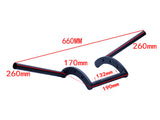 Drag Bar Handlebar 7/8" for Harley Yamaha Honda Suzuki Motorcycle