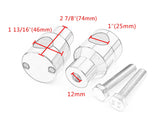 1" Handlebar Risers Fits Harley Bobber Chopper Honda Yamaha Suzuki Motorcycle