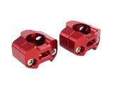28mm Handlebar Risers Red
