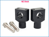 1" Handlebar Risers 25mm Fits Harley Bobber Honda Yamaha Suzuki Motorcycle