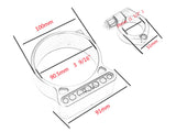 Side Mount Speedo Relocation Bracket for Harley Sportster 95-14