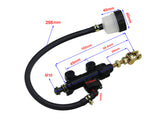 Rear Brake Master Cylinder Pump for Honda Yamaha Suzuki Kawasaki Motorcycle