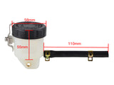 Brake Fluid Reservoir Tank Oil Cup for Kawasaki Ninja ZX10R ZX6R Suzuki GSXR 600