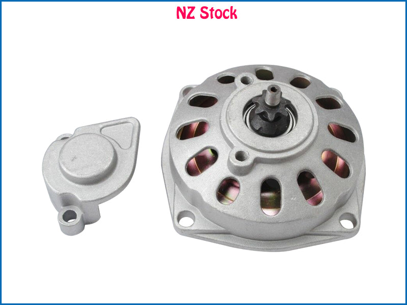 17T Clutch Drum Housing Gear Box + 2 Shoes Clutch 47 49cc Mini - Foto 9