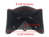 Chin Spoiler Air Dam Fairing Cover for Harley Dyna 2006-2017