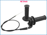 Twist Throttle Grips w/ Cable for ATV Quad Pit Dirt Bike 110cc 125cc