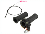 Twist Throttle Accelerator Grip & Cable 47cc 49cc Dirt Pit Bike ATV