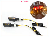 2 x Motorcycle LED Turn Signal Indicator Blinker for Honda Yamaha Honda Kawasaki