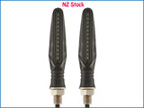 2pcs Universal Motorcycle Turn Signal Indicators Lights E-Marked
