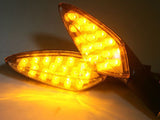 2 x LED Turn Signal Light Indicators for Honda Yamaha Suzuki Kawasaki Motorcycle