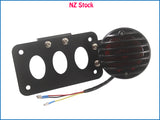 Side Mount License Plate Bracket Tail Light Fits Harley Chopper Bobber