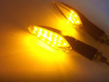 2pcs Turn Signal Indicators for Honda Yamaha Suzuki Kawasaki Motorcycle E-Marked