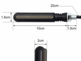 2pcs Universal Motorcycle Turn Signal Indicators Blinker