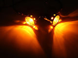 2pcs Bullet Turn Signal Indicators for Harley Honda Suzuki Yamaha Motorcycle