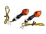 2pcs Universal LED Motorcycle Turn Signal Indicators Blinker E-Marked