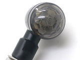 2 x LED Mini Bullet Motorcycle Turn Signal Indicators for Harley Street Sport Bike Chopper Custom E-Marked