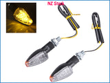 2pcs Universal Motorcycle LED Turn Signal Blinker Indicators for Honda E-Marked