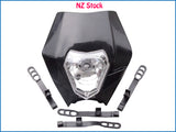 Motorcycle Dirt Bike KTM Headlight E-Marked