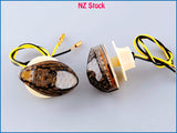 2pcs Smoky Flush Mount Turn Signal Blinker for Honda CBR600F4 CBR600RR CBR1000RR