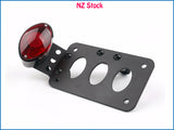 License Plate Bracket & Tail Light Fits Harley Bobber Chopper Sportster