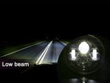 7" Headlight To Fit Haley & Jeep Wrangler JK