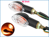 2pcs ATV Dirt Bike Motorcycle Turn Signal Indicators Blinker