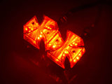 Maltese Cross Turn Signal Indicators for Harley Bobber Chopper Custom