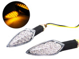 2pcs Universal LED Motorcycle Turn Signal Indicators Blinker