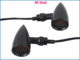 2pcs Turn Signal Blinker Indicators Fits Harley Honda Yamaha Suzuki Motorcycle