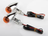 2 x Turn Signal Indicators Fits Harley Honda Suzuki Yamaha Motorcycle E-Marked