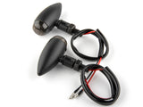 2pcs Turn Signal Blinker Indicators Fits Harley Bobber Chopper Honda Motorcycle