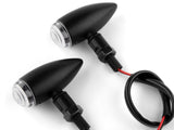 2 x Turn Signal Indicators Fits Harley Honda Suzuki Yamaha Motorcycle E-Marked