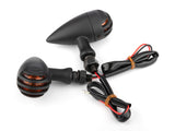 2pcs Turn Signal Indicators Blinker Fits Harley Bobber Chopper Custom