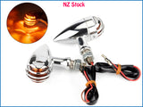 2pcs Turn Signal Blinker Indicators Fits Harley Bobber Chopper Custom