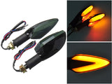 2 x LED Turn Signal Indicators for Honda Yamaha Suzuki Triumph Motorcycle