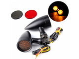 2pcs LED Turn Signal Indicators Fits Harley Bobber Chopper Custom