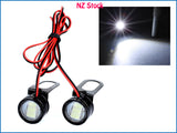 2 x 12V LED Motorcycle Lights, Running Lights, Warning Lights