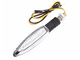 2pcs Universal Motorcycle Turn Signal Indicators Blinker E-Marked