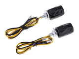 2pcs 6 LED MINI Motorcycle Turn Signal Indicators E-Marked