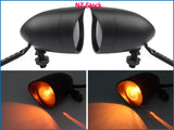 2pcs Bullet Turn Signal Blinker Indicators Fits Harley Sportster Chopper Bobber