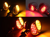 2pcs Turn Signal Indicators Harley Bobber Chopper Cafe Racer