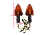 2pcs Turn Signal Blinker Indicators Fits Suzuki Yamaha Honda Motorcycle