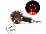 2pcs LED Turn Signal Blinker Indicators Fits Honda Yamaha Suzuki Motorcycle