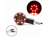 2pcs LED Turn Signal Blinker Indicators Fits Honda Yamaha Suzuki Motorcycle