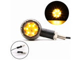2pcs LED Turn Signal Blinker Indicators Fits Honda Yamaha Suzuki Motorcycle