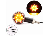 2pcs LED Turn Signal Blinker Indicators Fits Honda Yamaha Suzuki Motorcycle